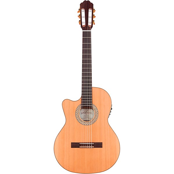 Kremona Sofia S63CW Left-Handed Classical Acoustic-Electric Guitar Natural