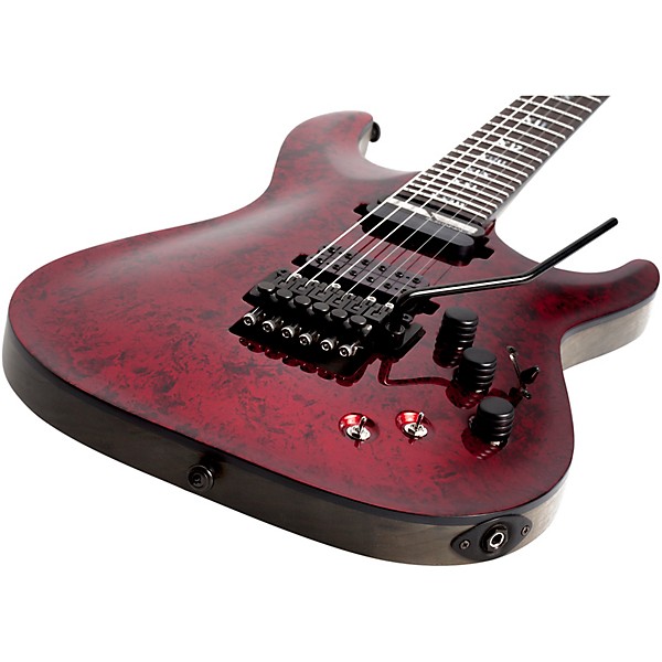 Schecter Guitar Research C-1 FR-S Apocalypse Electric Guitar Red 