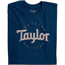Taylor Two-Color Logo Tee X Large Navy