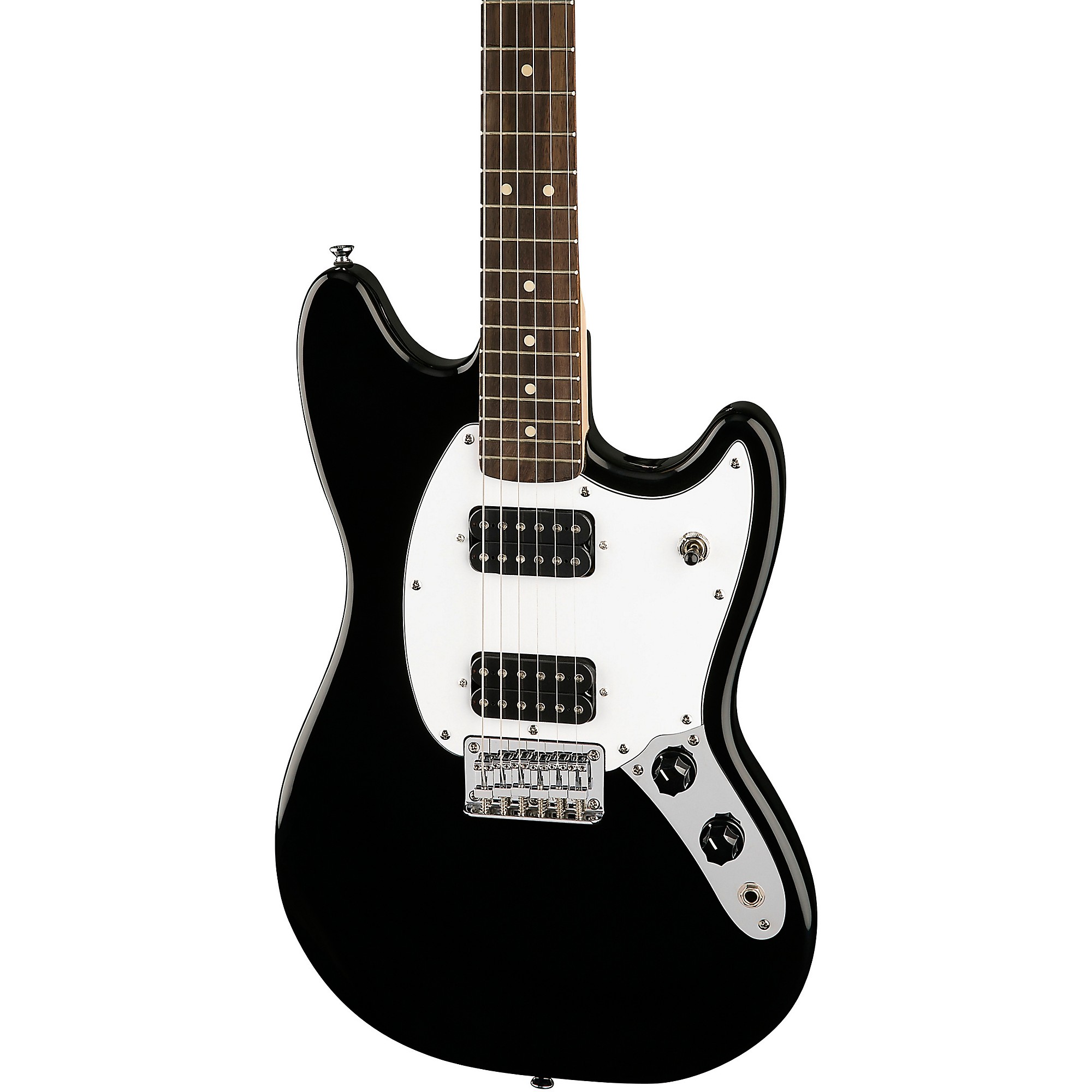 Squier Bullet Mustang HH Electric Guitar Black | Guitar Center