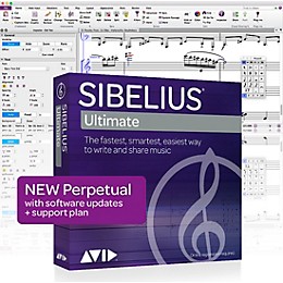 Avid Sibelius Ultimate NEW Perpetual License with PhotoScore, AudioScore, NoteMe (Download)