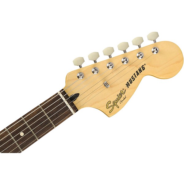 Vintage Modified Mustang Electric Guitar Vintage White
