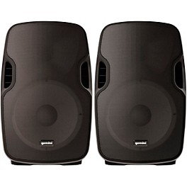 Gemini AS-08TOGO 8" Wireless Rechargeable Bluetooth Speakers (Pair)