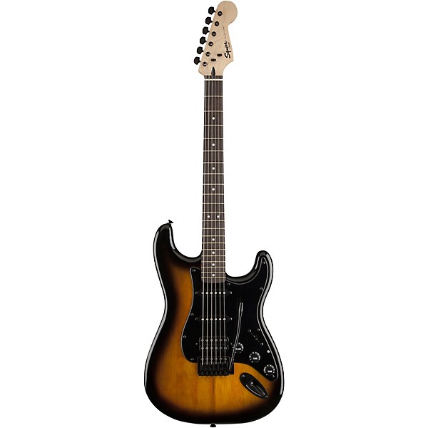 Open Box Squier Bullet Stratocaster HSS with Tremolo Limited Edition Electric Guitar Level 2 2-Color Sunburst 190839580108