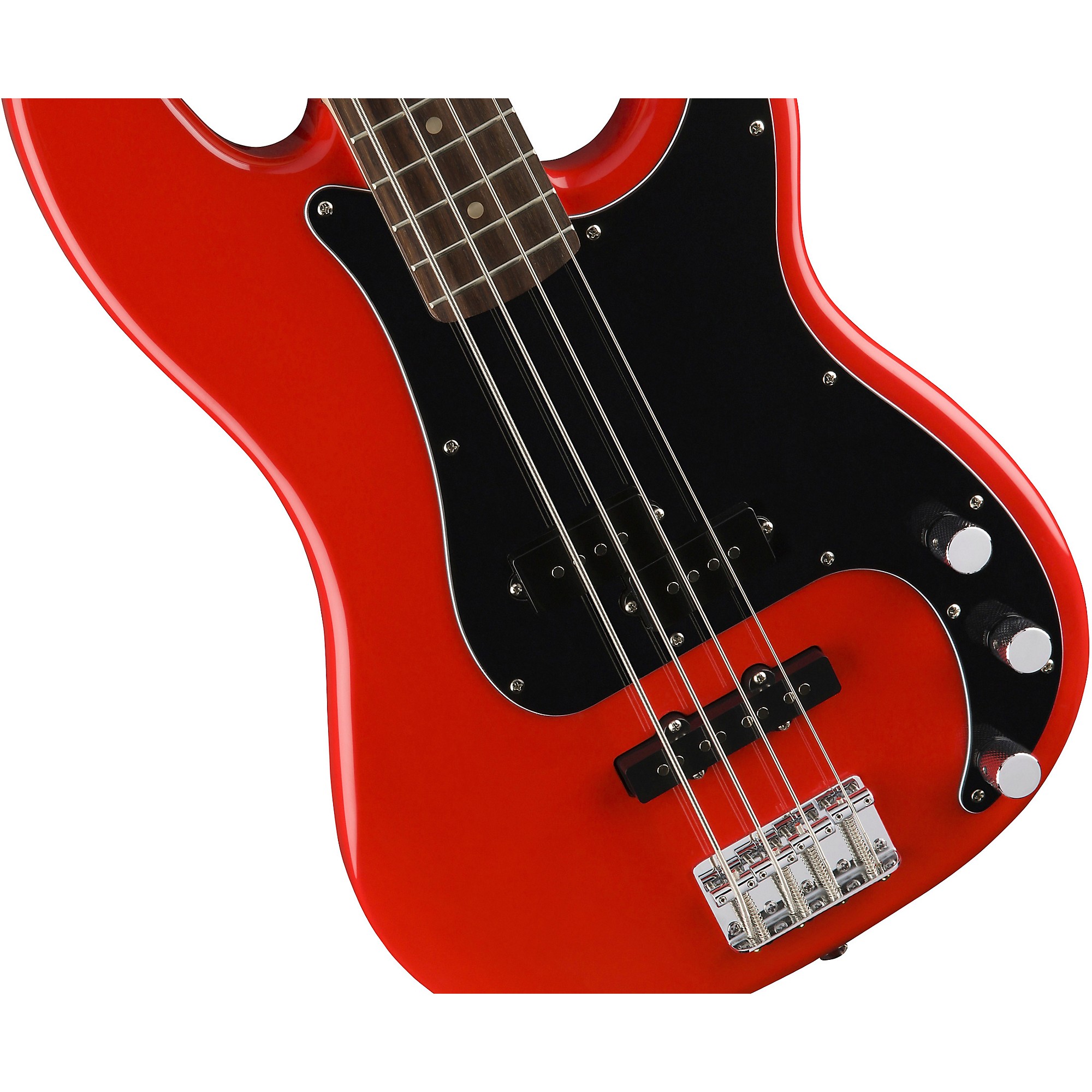 Squier Affinity Precision Bass PJ Race Red | Guitar Center
