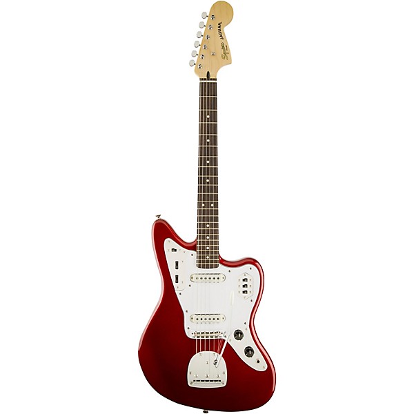 Squier Vintage Modified Jaguar Electric Guitar Candy Apple Red