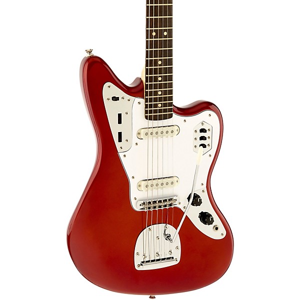 Squier Vintage Modified Jaguar Electric Guitar Candy Apple Red