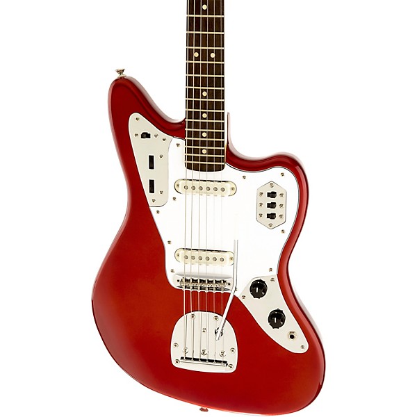 Squier Vintage Modified Jaguar Electric Guitar Candy Apple Red