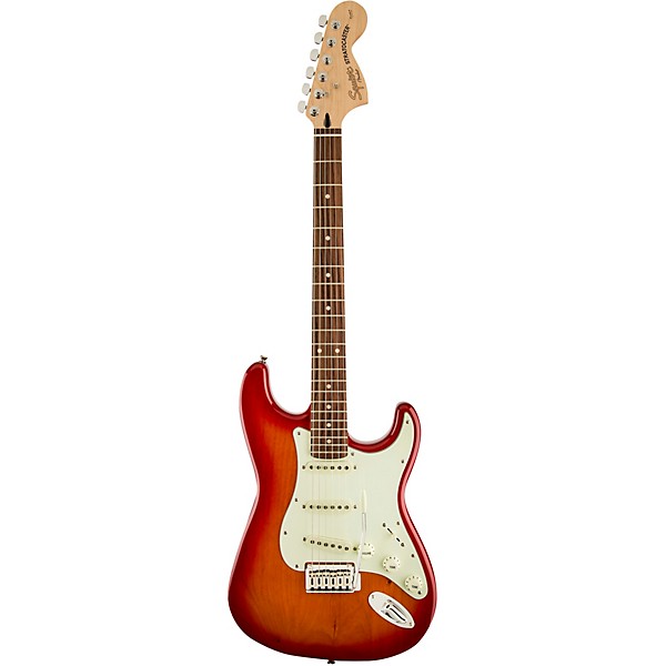 ギター Squier Standard Series Stratocaster Open Box Squier Standard Stratocaster Electric Guitar Cherry