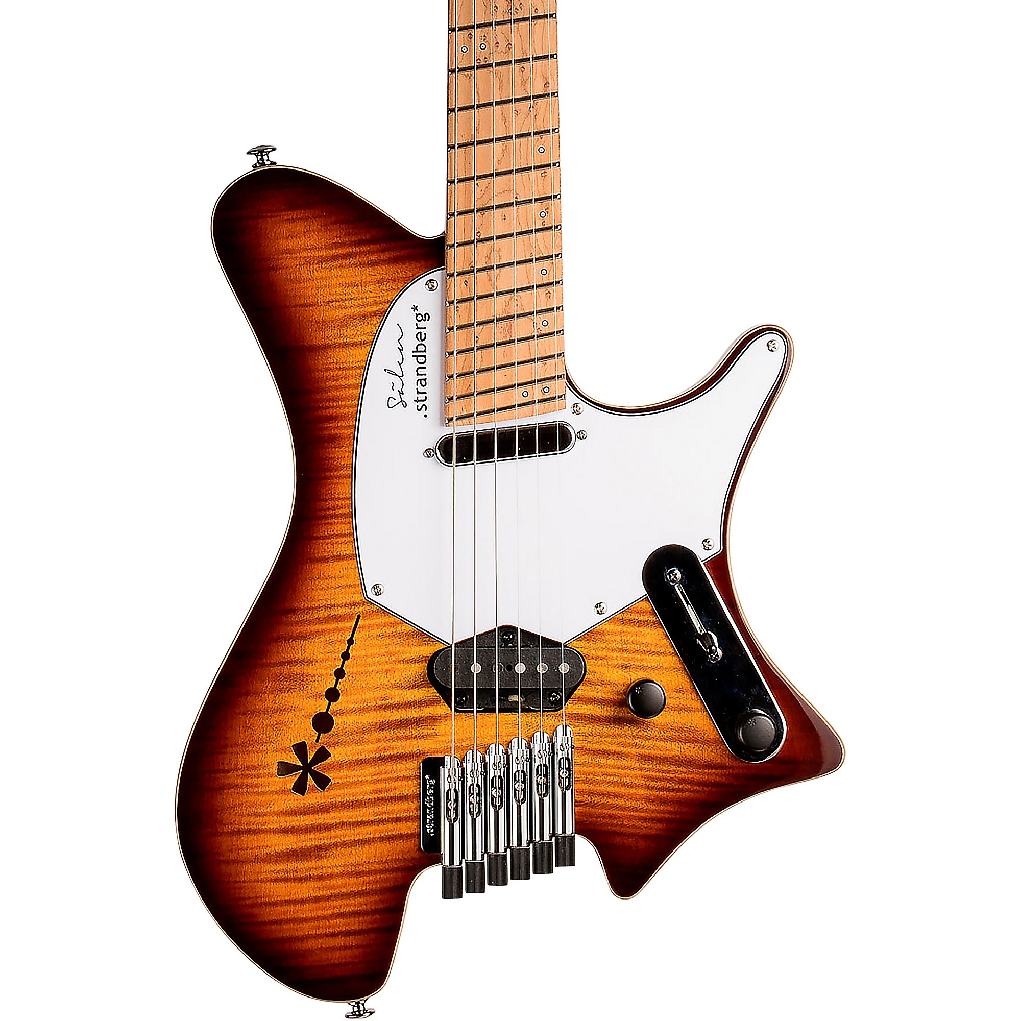 【最終値下げ】strandberg Salen Deluxe Platinum strandberg Salen Deluxe Electric Guitar Vintage Burst