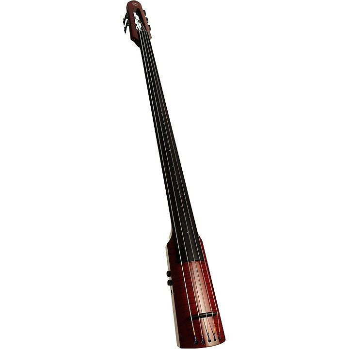 NS Design WAV5c Series 5String Upright Electric Double Bass Transparent Red Guitar Center