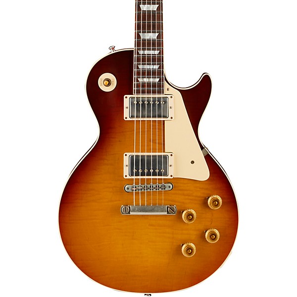 Gibson Custom 1959 Les Paul Standard Reissue VOS Electric Guitar Dark Bourbon