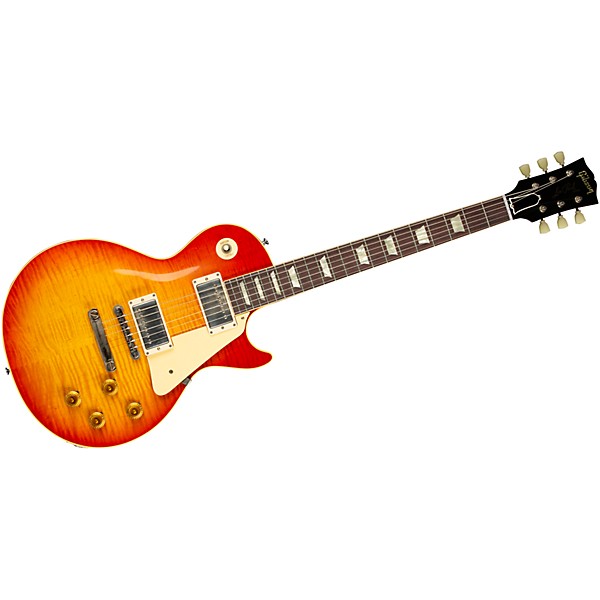 Gibson Custom 1959 Les Paul Standard Reissue VOS Electric Guitar Washed Cherry Sunburst