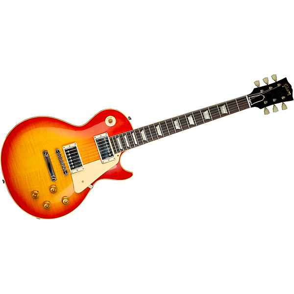 Gibson Custom 1959 Les Paul Standard Reissue VOS Electric Guitar Washed Cherry Sunburst