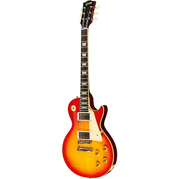 Gibson Custom 1959 Les Paul Standard Reissue VOS Electric Guitar Washed Cherry Sunburst