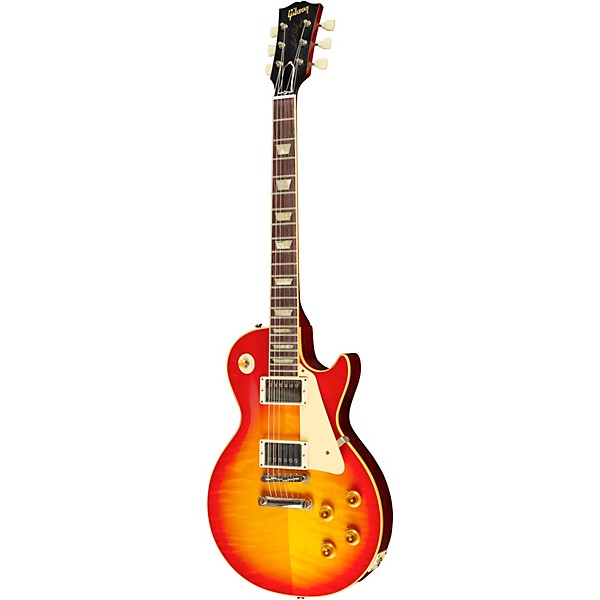 Gibson Custom 1959 Les Paul Standard Reissue VOS Electric Guitar Washed Cherry Sunburst