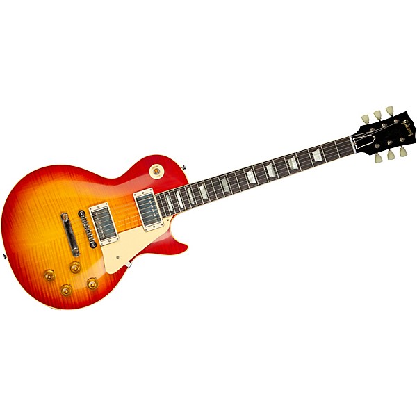 Gibson Custom 1959 Les Paul Standard Reissue VOS Electric Guitar Washed Cherry Sunburst