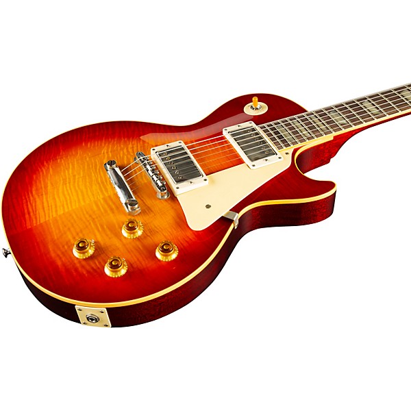 Gibson Custom 1959 Les Paul Standard Reissue VOS Electric Guitar Washed Cherry Sunburst