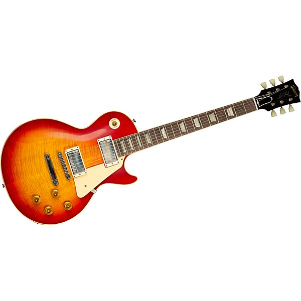 Gibson Custom 1959 Les Paul Standard Reissue VOS Electric Guitar Washed Cherry Sunburst