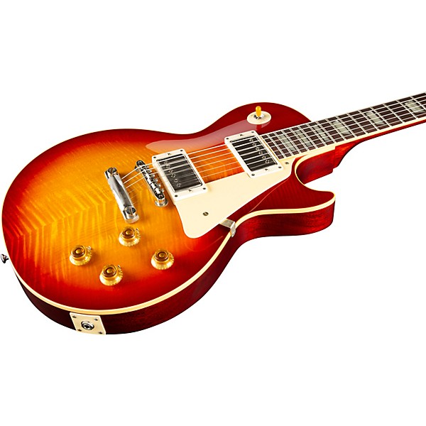 Gibson Custom 1959 Les Paul Standard Reissue VOS Electric Guitar Washed Cherry Sunburst