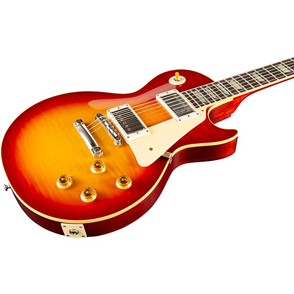 Gibson Custom 1959 Les Paul Standard Reissue VOS Electric Guitar Washed Cherry Sunburst