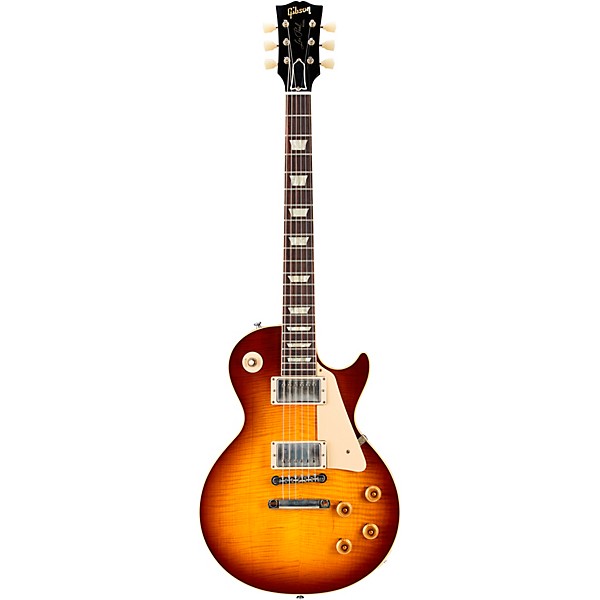 Gibson Custom 1959 Les Paul Standard Reissue VOS Electric Guitar Iced Tea Burst