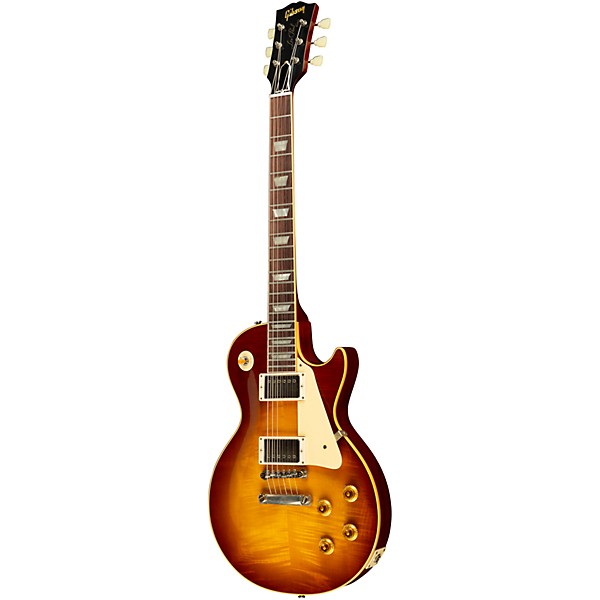 Gibson Custom 1959 Les Paul Standard Reissue VOS Electric Guitar Iced Tea Burst