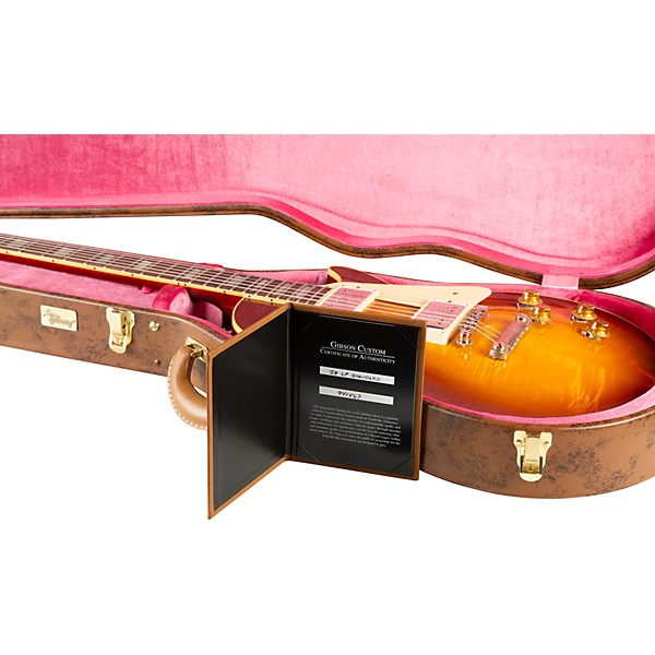 Gibson Custom 1959 Les Paul Standard Reissue VOS Electric Guitar Iced Tea Burst