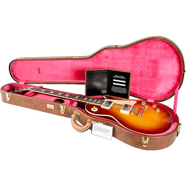 Platinum Gibson Custom 1959 Les Paul Standard Reissue VOS Electric