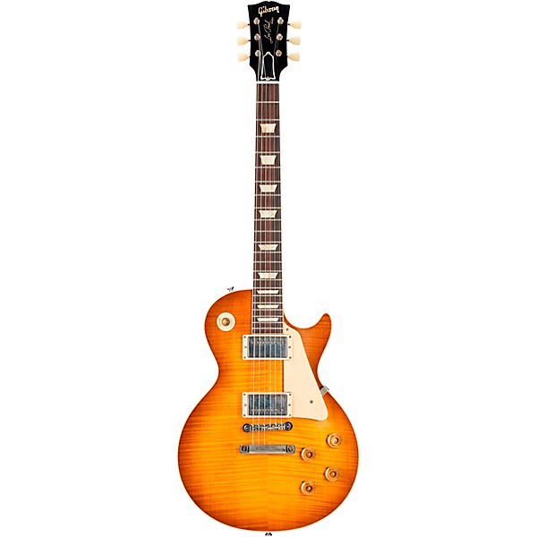Gibson Custom 1959 Les Paul Standard Reissue VOS Electric Guitar Dirty Lemon