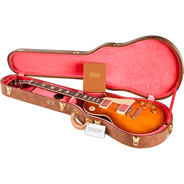 Gibson Custom 1959 Les Paul Standard Reissue VOS Electric Guitar Dirty Lemon