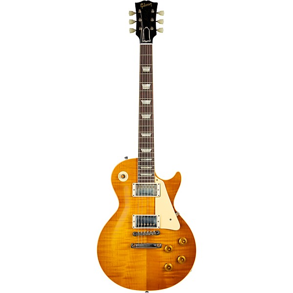 Gibson Custom 1959 Les Paul Standard Reissue VOS Electric Guitar Dirty Lemon