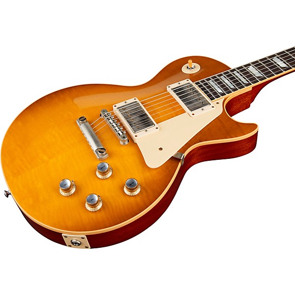 Gibson Custom Historic '60 Les Paul Standard VOS Electric Guitar Honey Lemon Fade