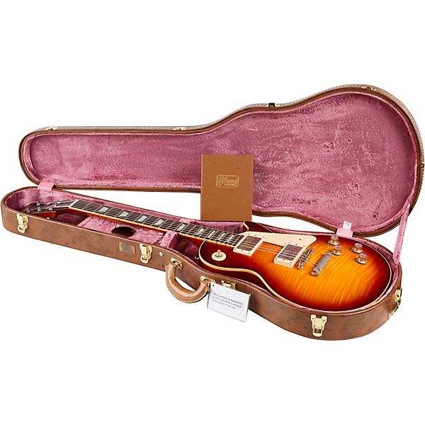 Gibson Custom Historic '60 Les Paul Standard VOS Electric Guitar Vintage Cherry Sunburst