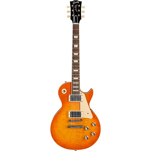Gibson Custom Historic '60 Les Paul Standard VOS Electric Guitar Tangerine Burst