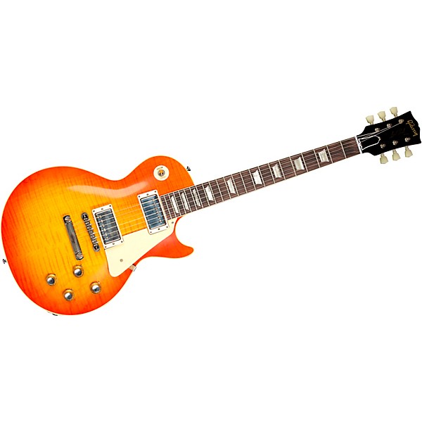 Gibson Custom Historic '60 Les Paul Standard VOS Electric Guitar Tangerine Burst