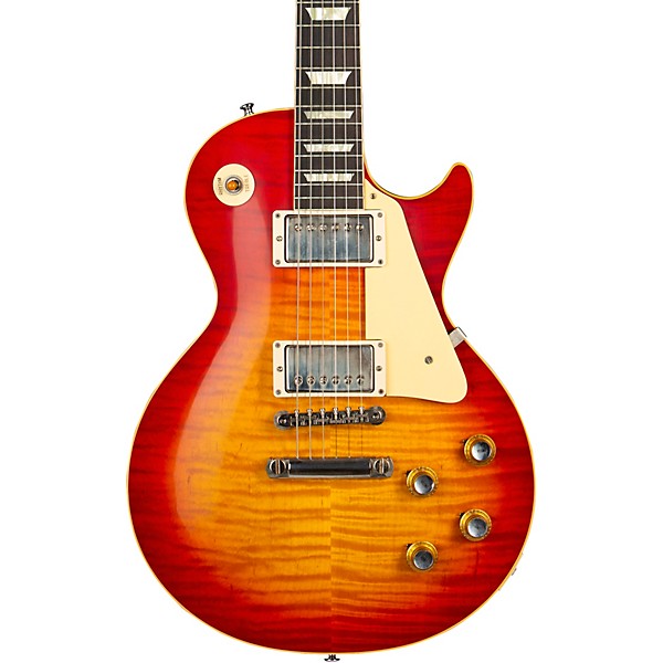 Gibson Custom Historic '60 Les Paul Standard VOS Electric Guitar Washed Cherry