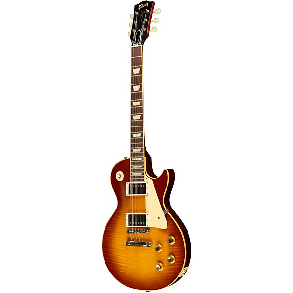 Gibson Custom Historic '60 Les Paul Standard VOS Electric Guitar Iced Tea Burst