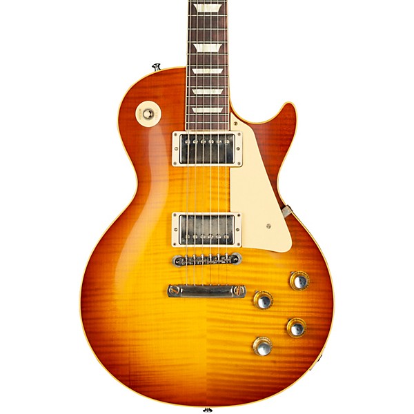 Gibson Custom Historic '60 Les Paul Standard VOS Electric Guitar Iced Tea Burst