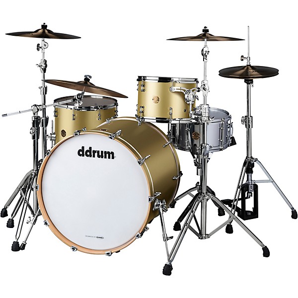 ddrum Dios 3-Piece Shell Pack Satin Gold