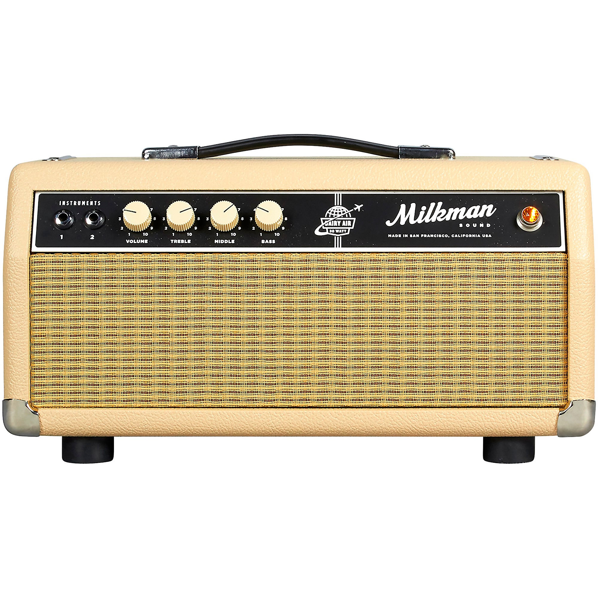 Milkman Sound The Amp ミルクマン エフェクター アンプ Milkman Sound 30W Dairy Air 30W Tube Guitar Amp Head Vanilla