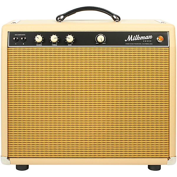 Milkman Sound One Watt Plus 10W 1x12 Tube Guitar Combo Amp Vanilla 12" Celestion Greenback