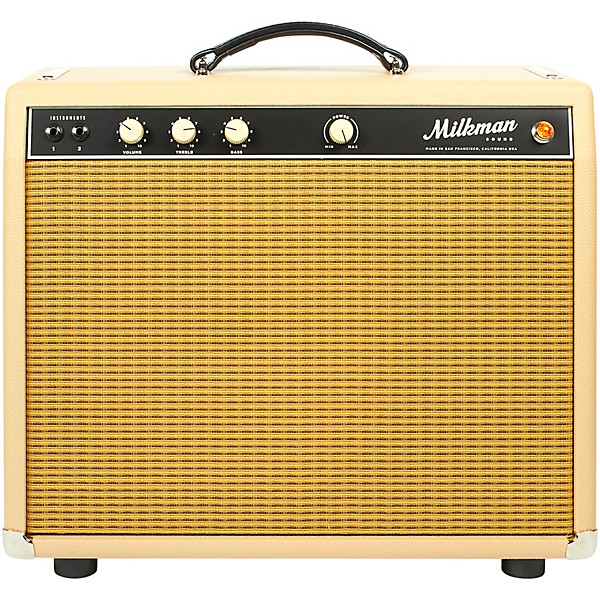 Milkman Sound One Watt Plus 10W 1x12 Tube Guitar Combo Amp Vanilla 12" Jupiter Alnico