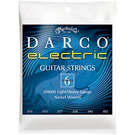 Darco D9600 Light/Heavy Guage Nickel Wound 6 Set Electric Guitar Strings Light/Heavy