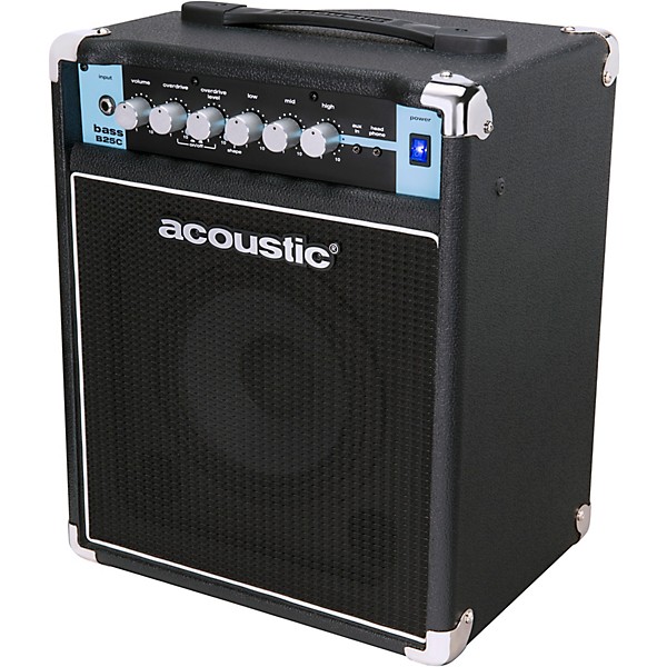 Open Box Acoustic B25C 1X8 25W Bass Combo with Tilt-Back Cab Level 2 Black 197881041359