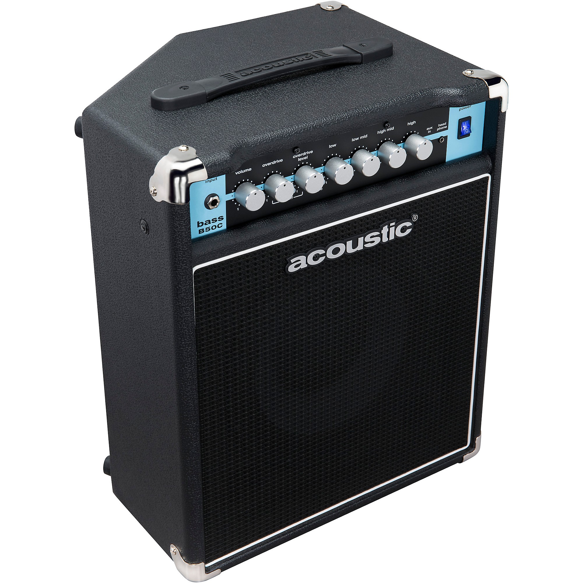 acoustic B50C ベース用アンプ Acoustic B50C 1x10 50W Bass Combo With Tilt-Back Cab Black