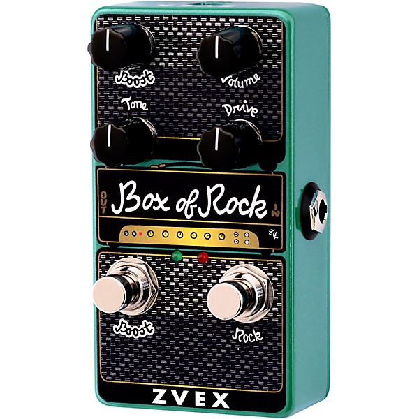 Open Box ZVEX Box of Rock Vertical Overdrive Effects Pedal Level 1