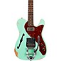 Fender Custom Shop Relic Twisted Telecaster Thinline Electric Guitar Surf Green thumbnail