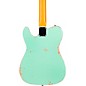 Fender Custom Shop Relic Twisted Telecaster Thinline Electric Guitar Surf Green
