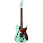 Fender Custom Shop Relic Twisted Telecaster Thinline Electric Guitar Surf Green
